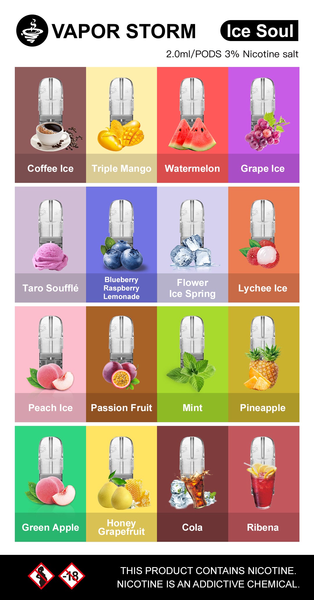 🔥當日發貨🔥風暴五代煙彈 單入裝   通用哩啞  SPUMY各類五代主機