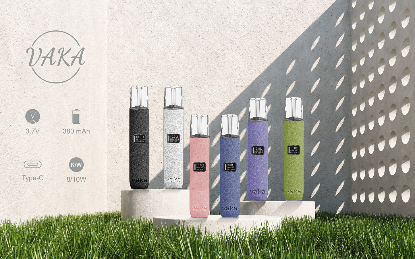 VAKA皮革主機  兩檔調節 8w/10w功率切換