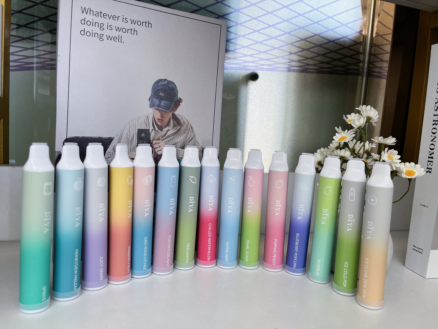 叮啞DIYA新款一次性  7500口拋棄式電子煙