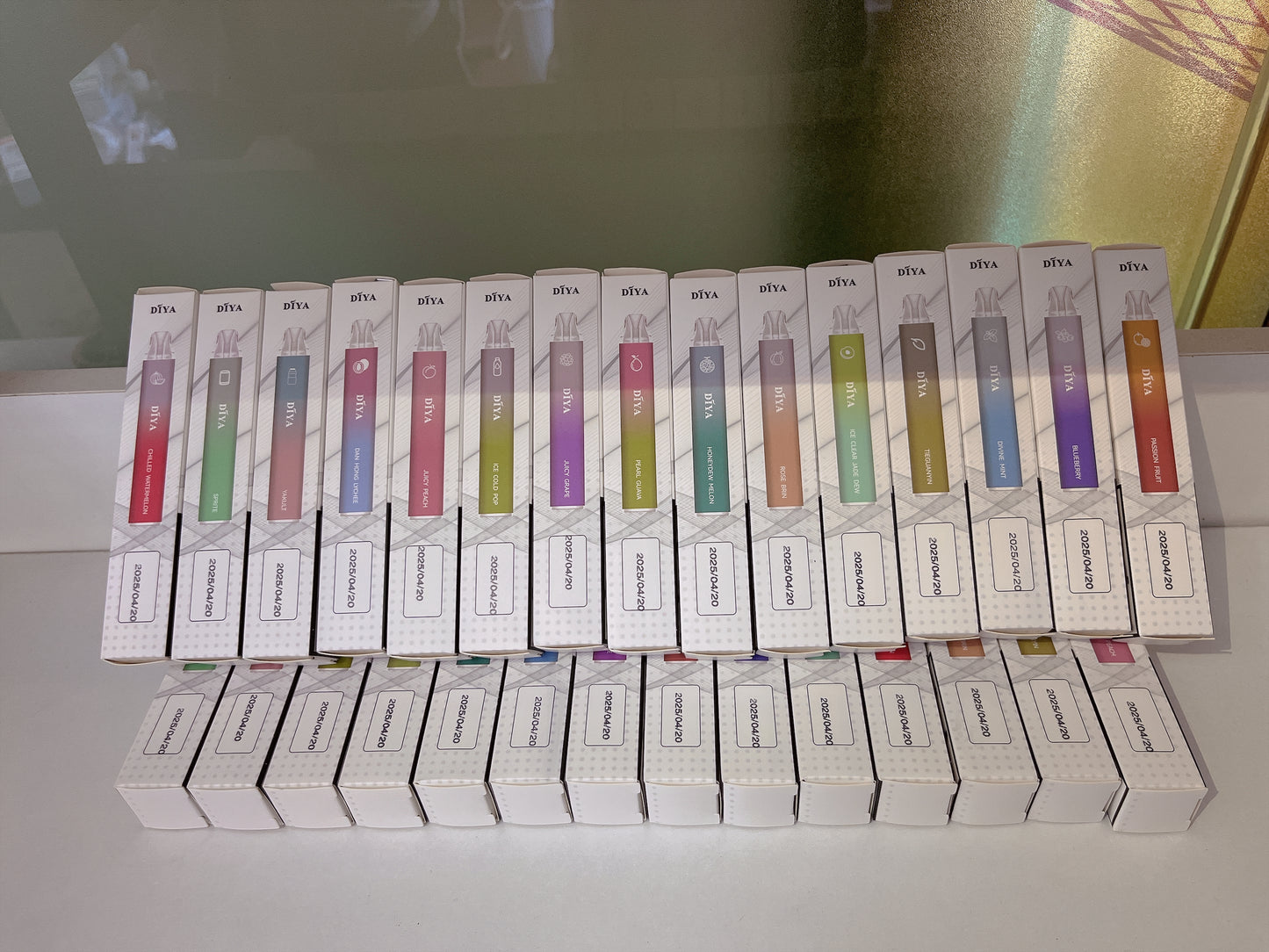 叮啞DIYA新款一次性  7500口拋棄式電子煙